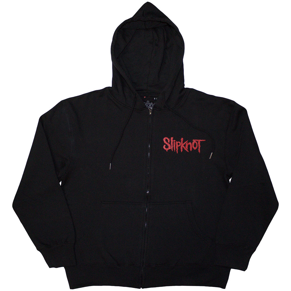 Slipknot - Skull Teeth Zip hoodie - Black